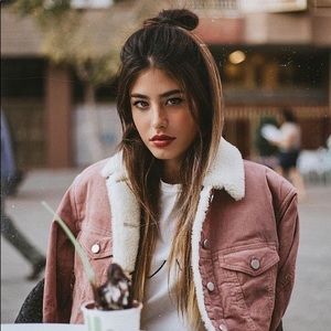 NWT Sherpa Corduroy Trucker Jacket